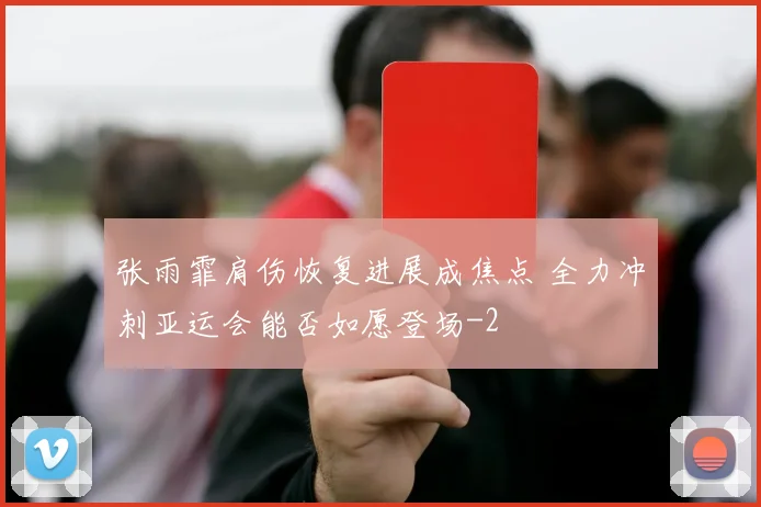 张雨霏肩伤恢复进展成焦点 全力冲刺亚运会能否如愿登场